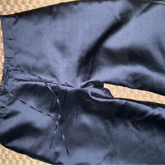 Reformation Navy Wide-Leg Pants - Picture 4 of 5